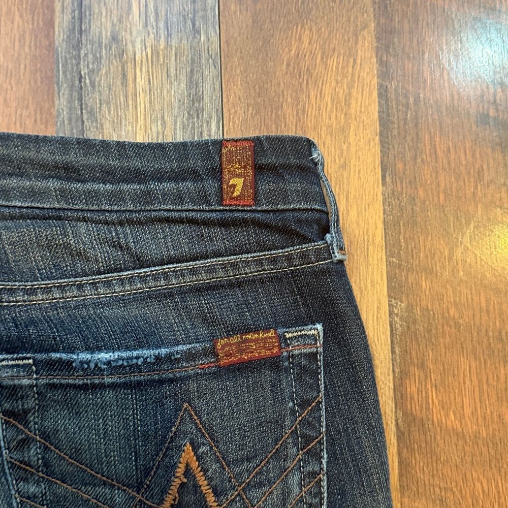 7 for all mankind cut off Jean shorts 29 (3175) - Picture 3 of 4